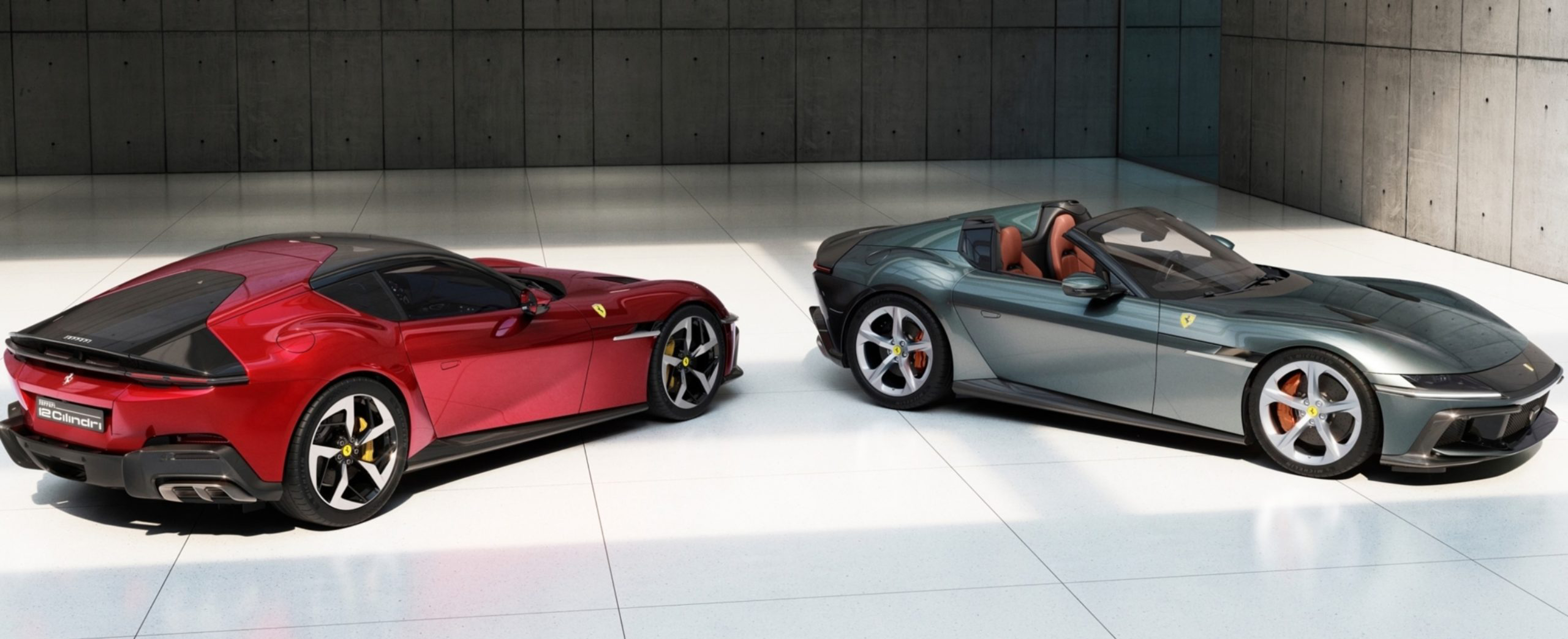 Ferrari 12 cylindri beide